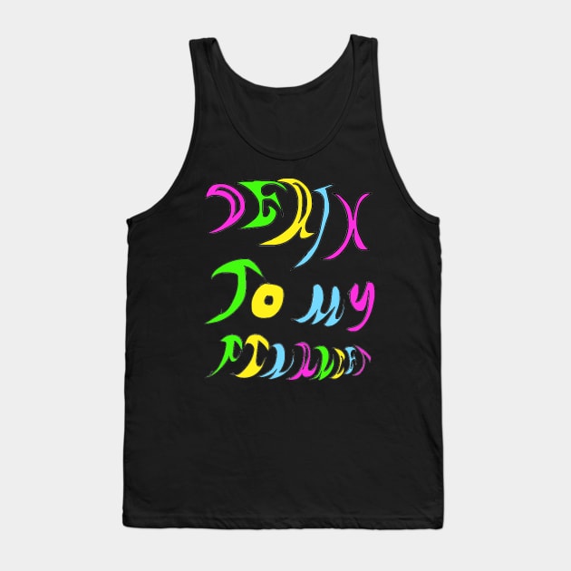 Death To My Finances Tank Top by Second Wave Apparel